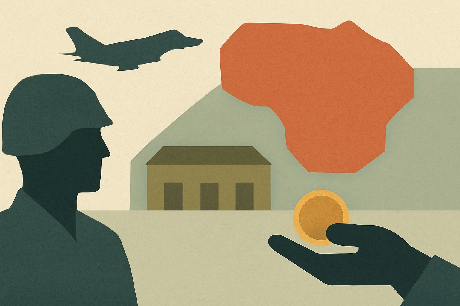 Editorial illustration for: Lithuania Will Cover Costs for Potential US Military Base