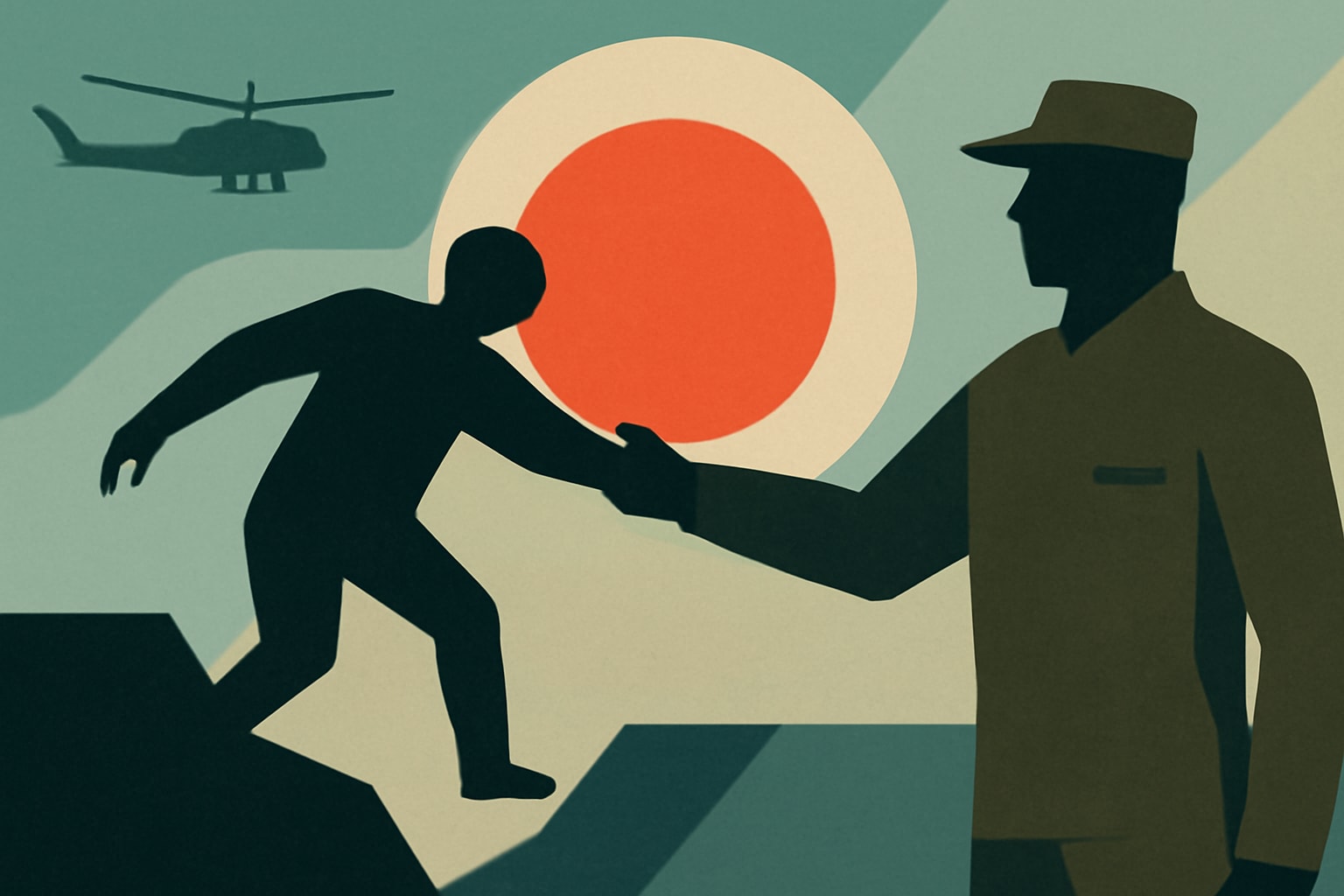 Editorial illustration for: Strategies to Combat Veteran Suicide: Early Intervention is Key