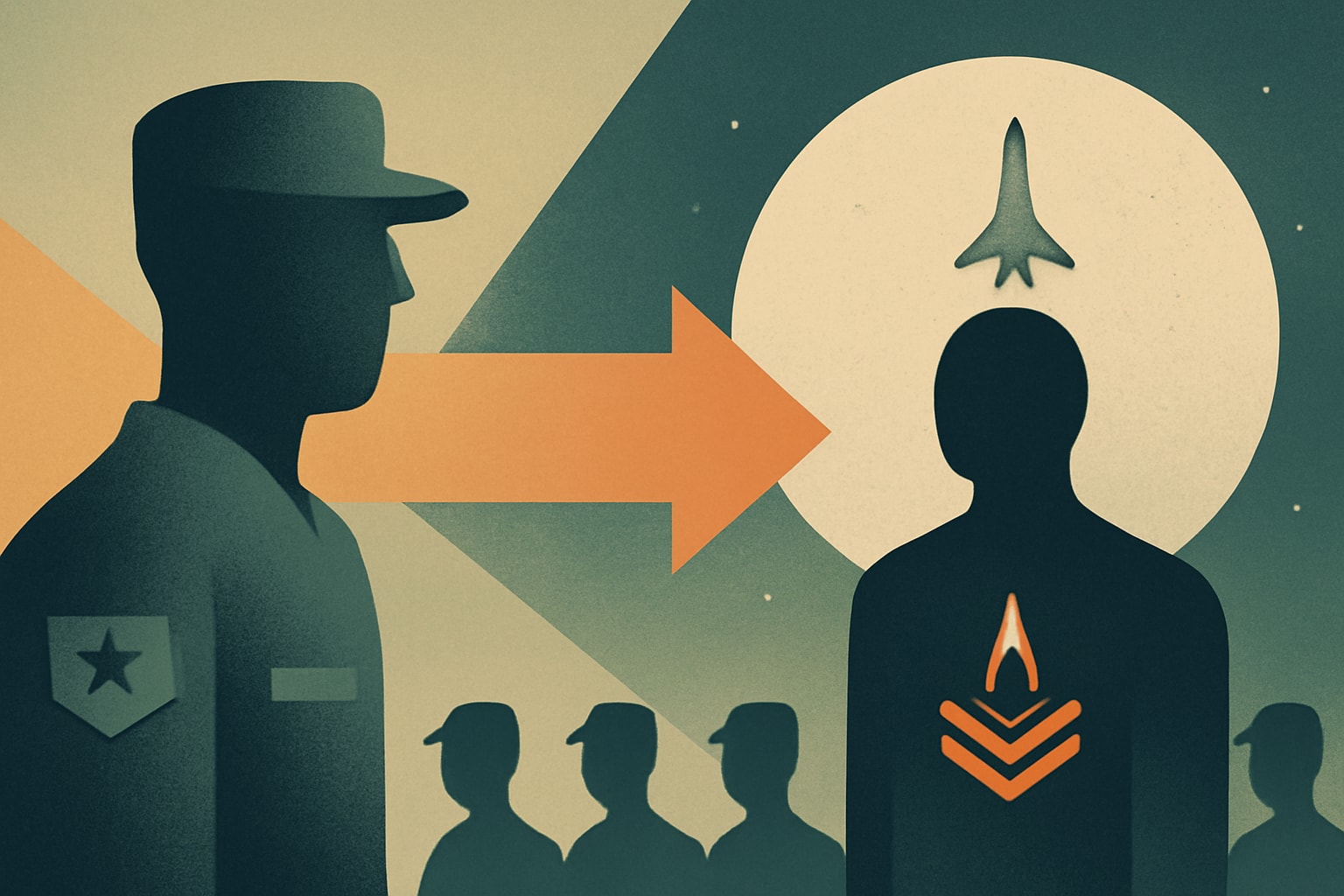 Editorial illustration for: Space Force Completes Transfer of First 250 Part-Time Guardians