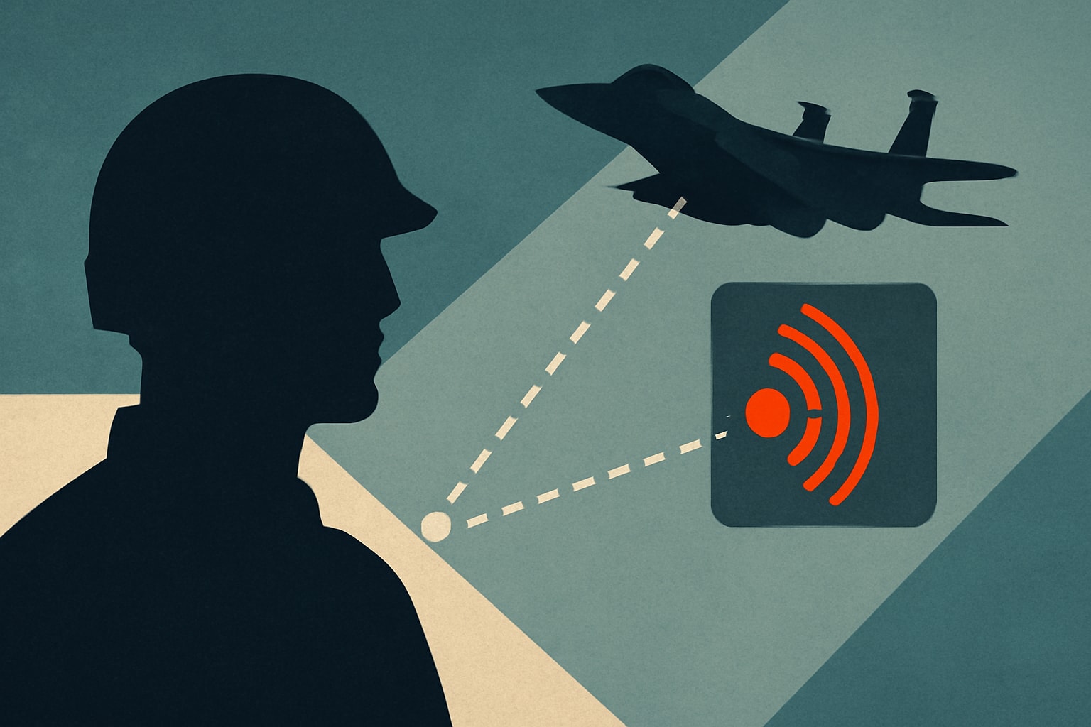Editorial illustration for: Air Force Considers Adding Missile Warning System to F-15EX Fighter