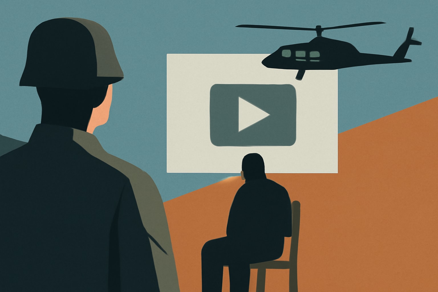 Editorial illustration for: US to Livestream Army Execution of Fort Hood Shooter Nidal Hasan