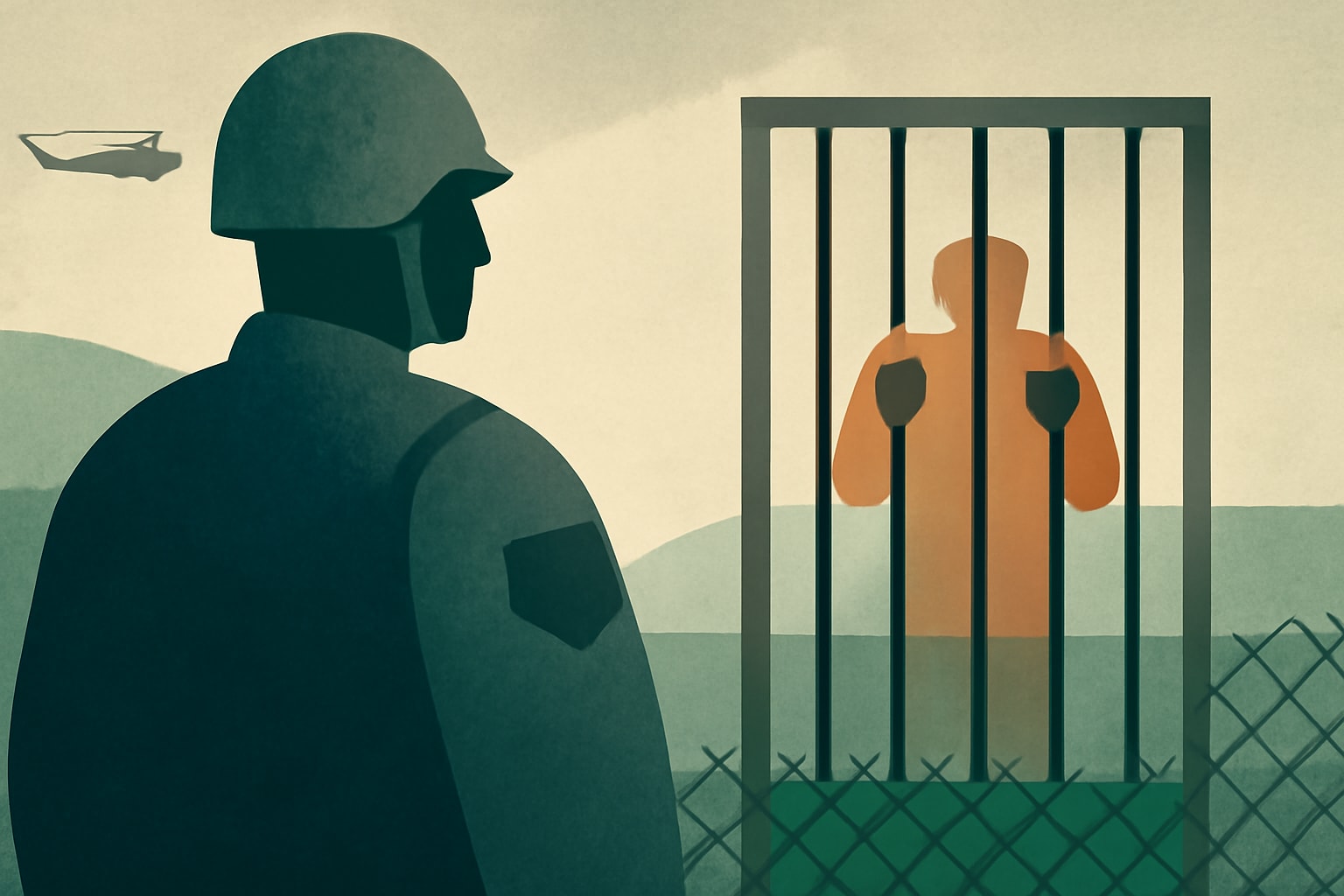 Editorial illustration for: DoD Allocated $68 Million to Immigration Detention Capacity