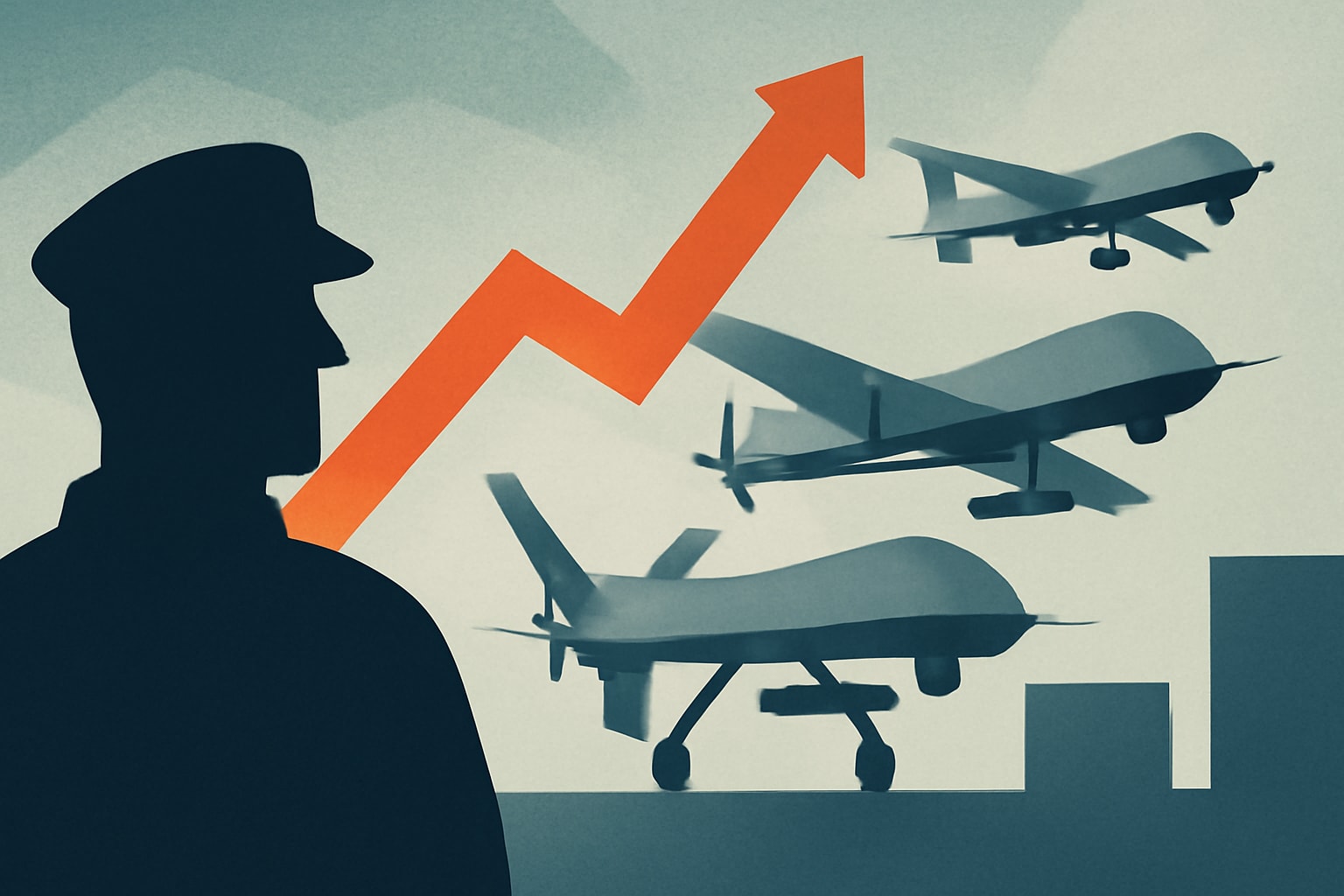 Editorial illustration for: Vector and Nammo Scale Up Production of Armed Drones