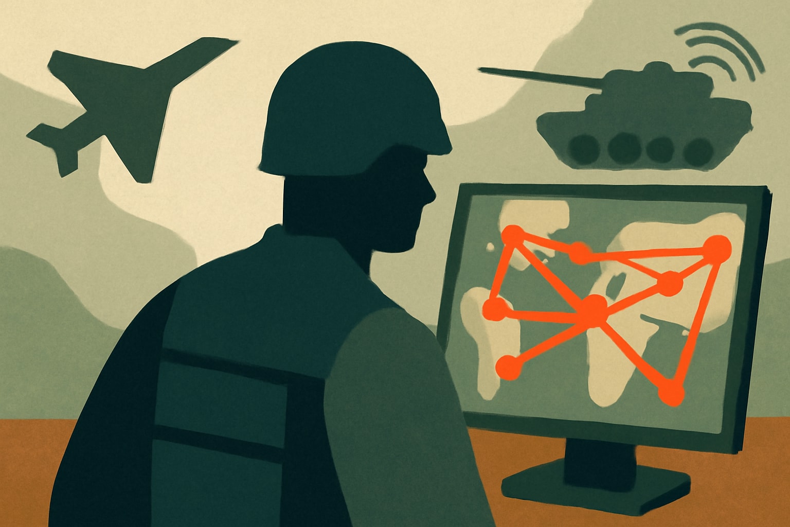 Editorial illustration for: Cyber Leaders Stress Need for Unified Operational Picture in Defense