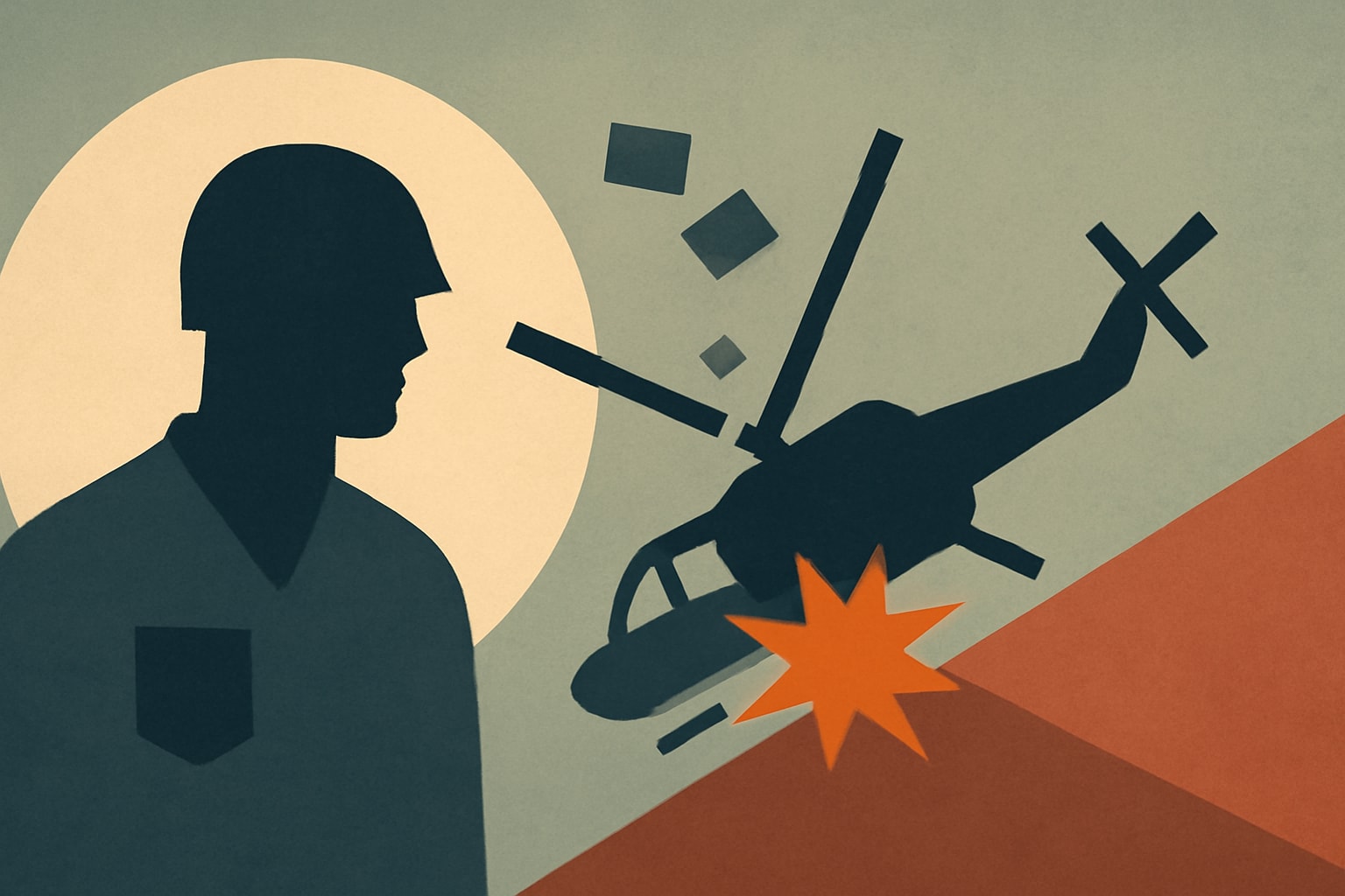 Editorial illustration for: Army Identifies Systematic Failures Contributing to DC Helicopter Crash