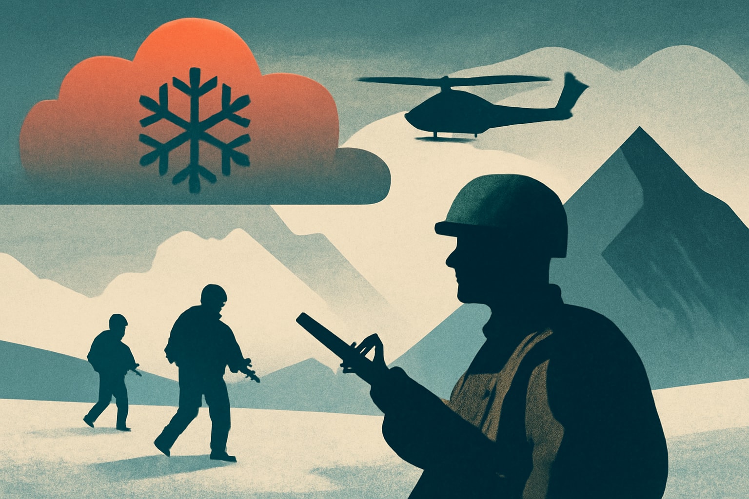Editorial illustration for: Winter Is Always Coming: Training Soldiers of the 11th Airborne Division