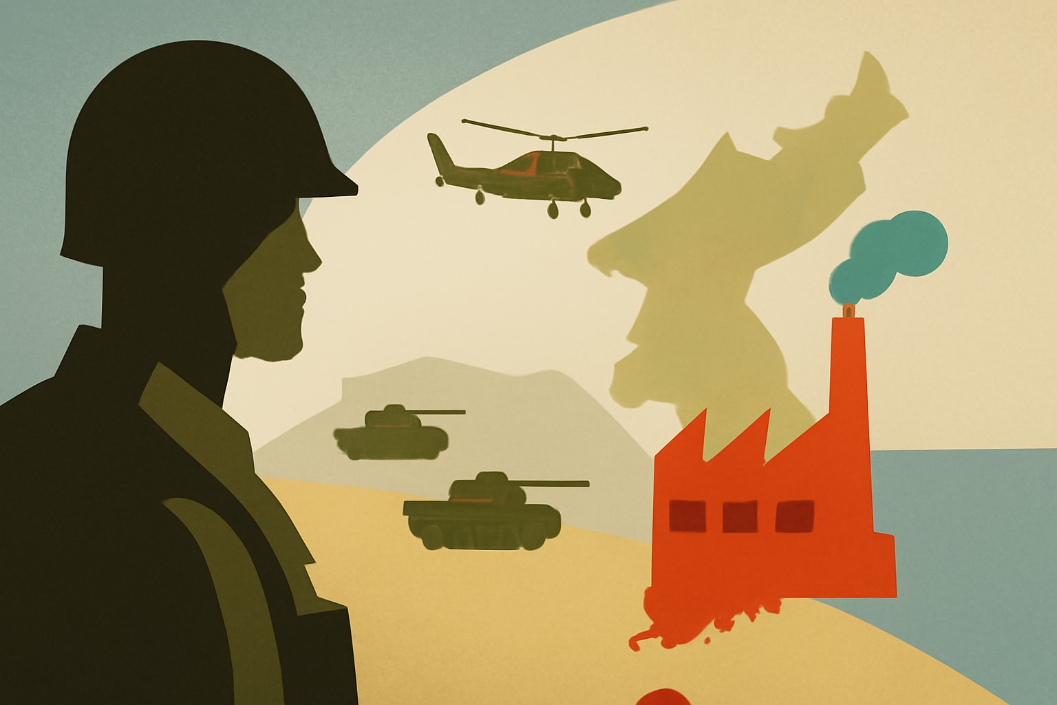 Editorial illustration for: US Army Plans to Establish Manufacturing Hub in Korea for Indo-Pacific Operations