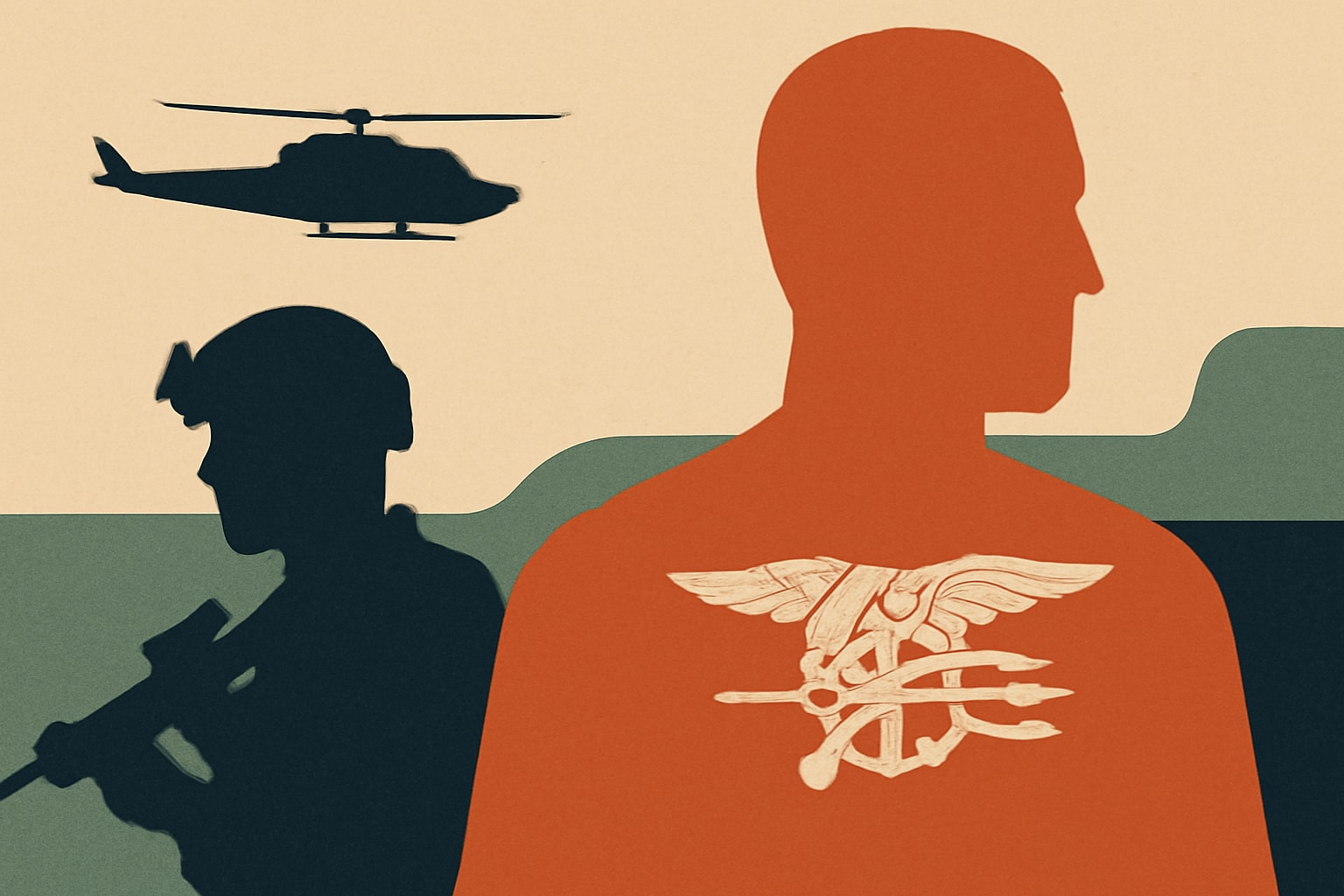 Editorial illustration for: Navy SEAL Veterans Contribute to The Terminal List Season 2