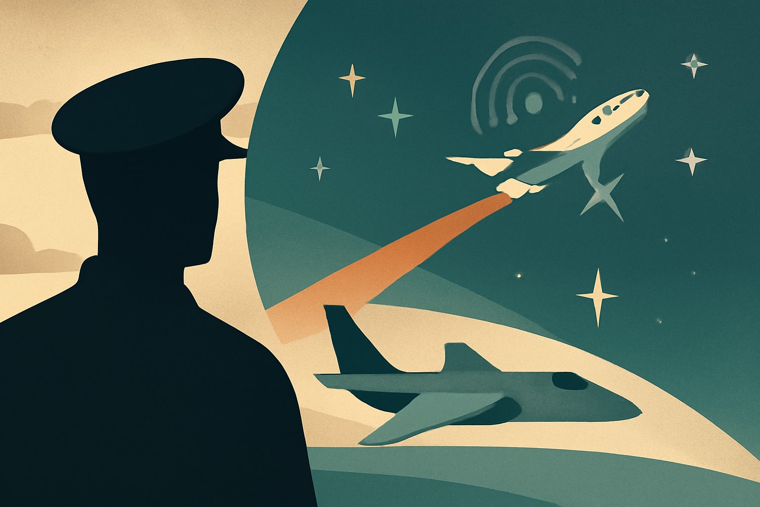 Editorial illustration for: AFRL Partners with Virgin Galactic to Collect Space Weather Data