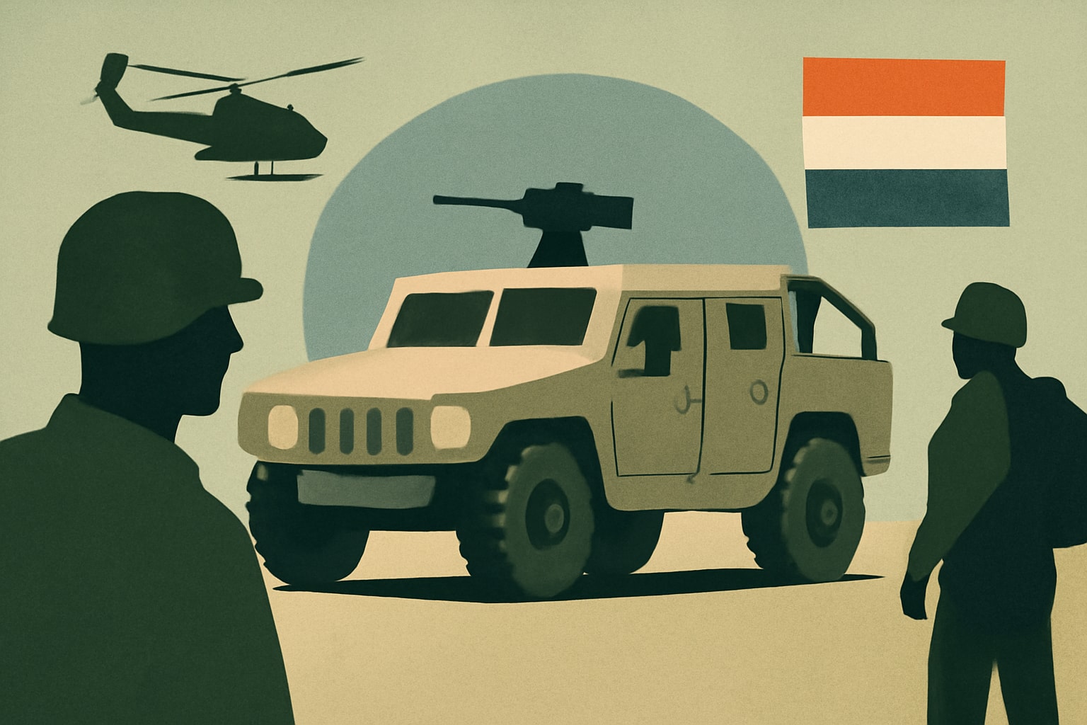 Editorial illustration for: Oshkosh Begins Production of Dutch Military Patrol Vehicle Prototype