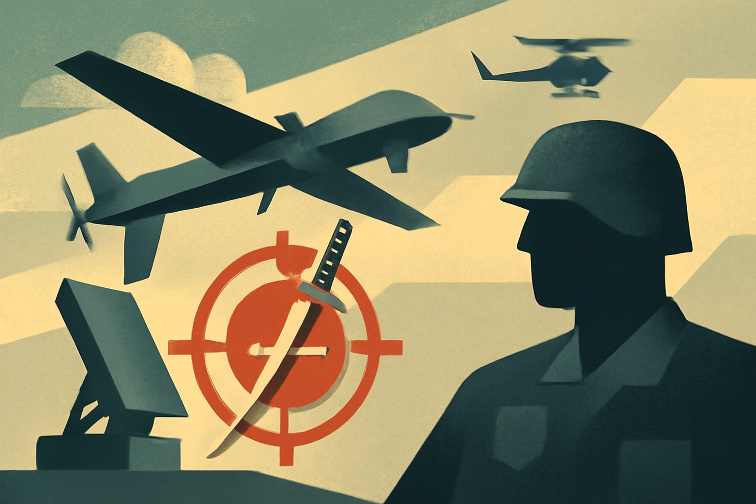 Editorial illustration for: Honeywell Aerospace Unveils SAMURAI: A New Counter-Drone Software Solution