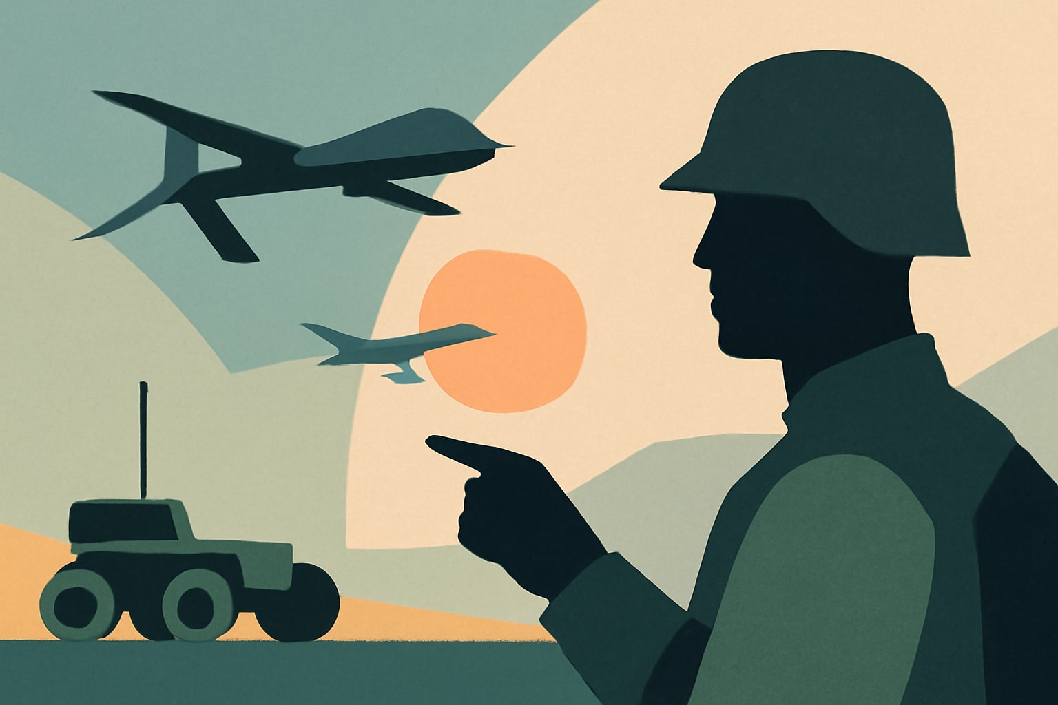 Editorial illustration for: U.S. Army Soldiers to Train on New Basics of Unmanned Systems