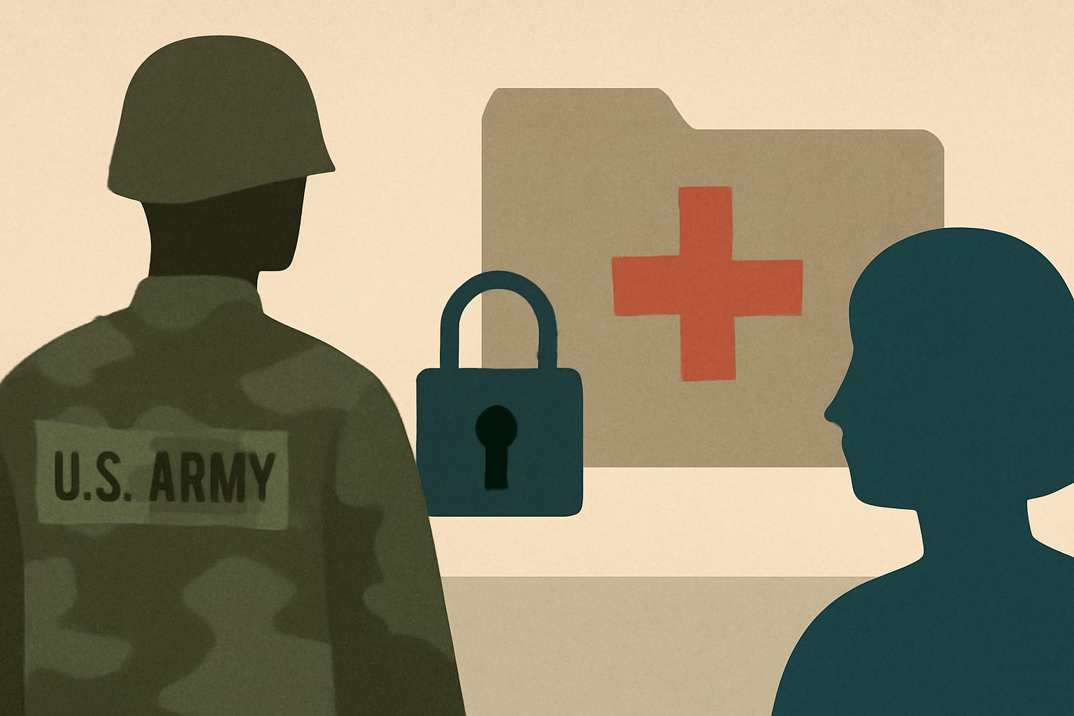 Editorial illustration for: US Army to Address Parents’ Blocked Access to Teen Medical Records