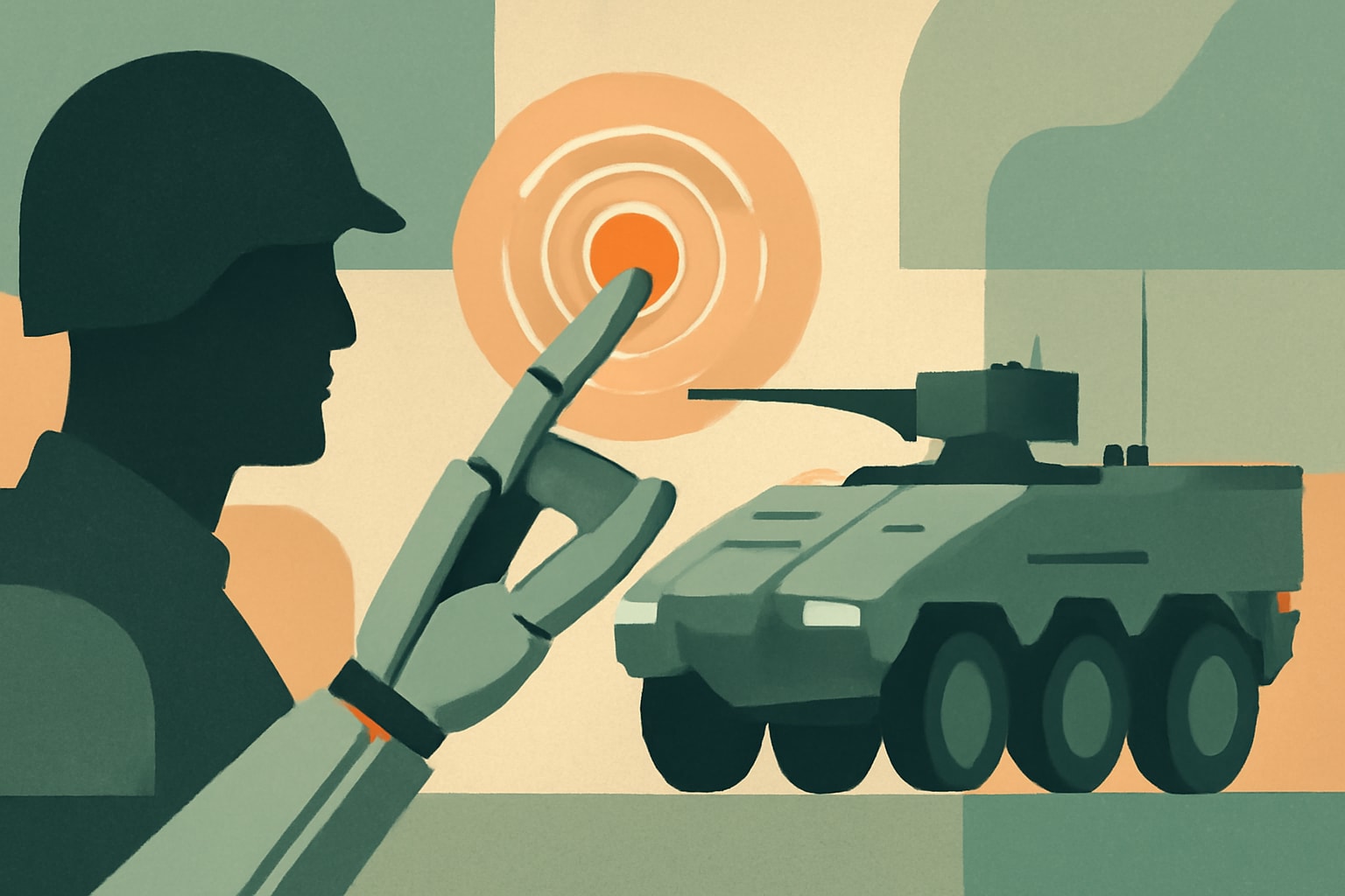 Editorial illustration for: New Human-Machine Interface Enhances Boxer Vehicle Capabilities