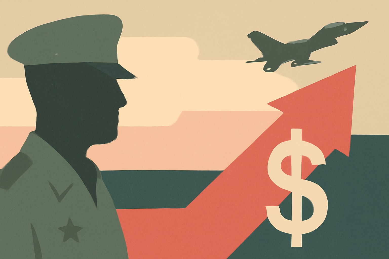 Editorial illustration for: U.S. Army General Highlights Economic Supremacy in National Security