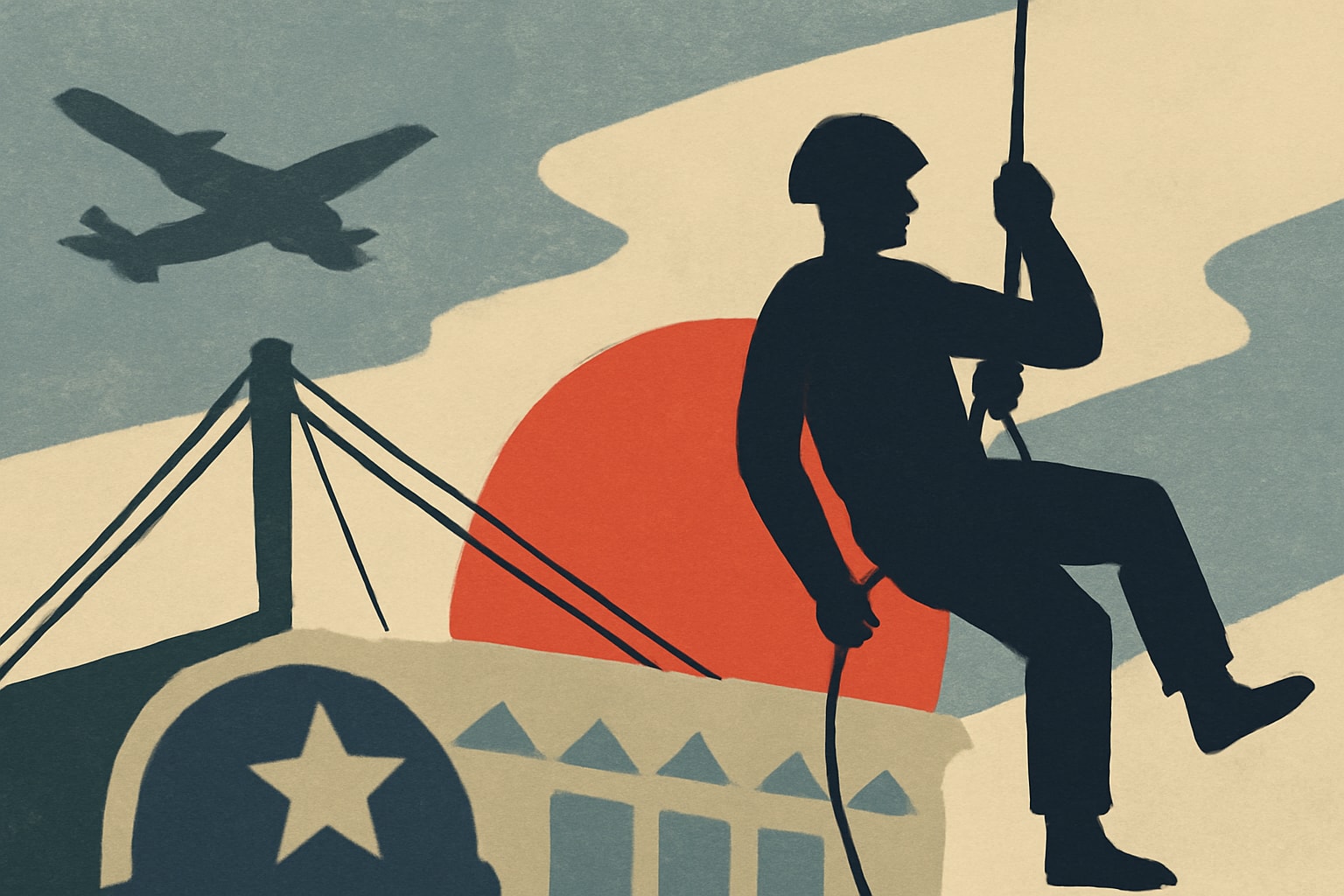 Editorial illustration for: Air Force Identifies TACP Airman Killed in Alamodome Rappelling Accident
