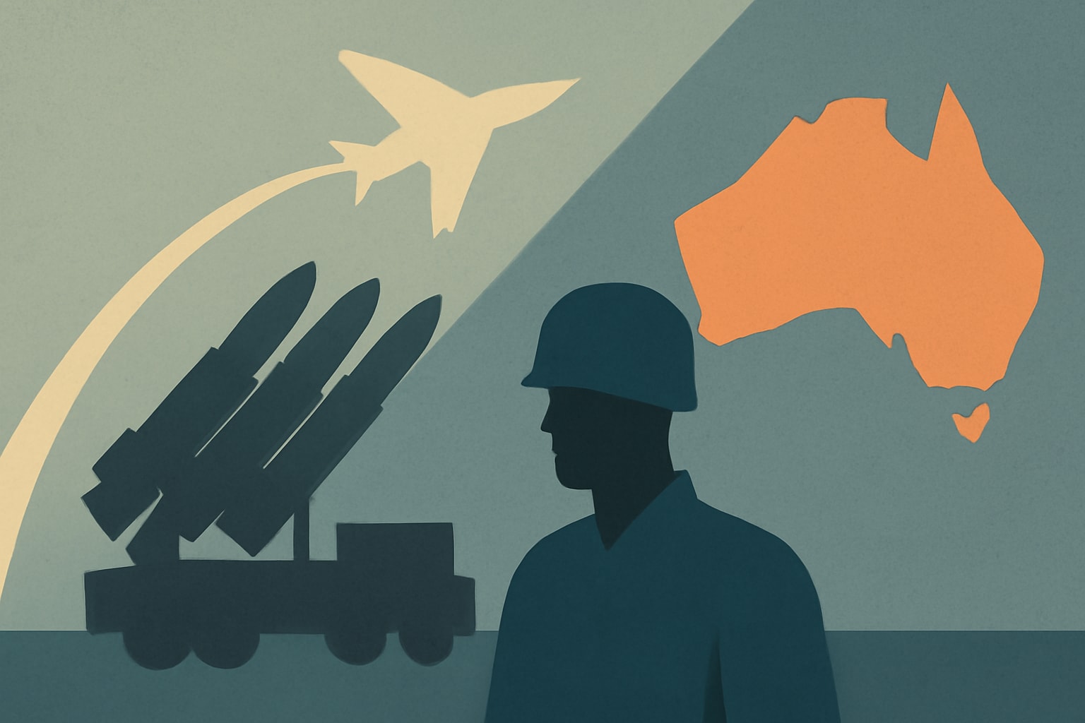 Editorial illustration for: Australia Initiates Tender for Medium-Range Air Defense System