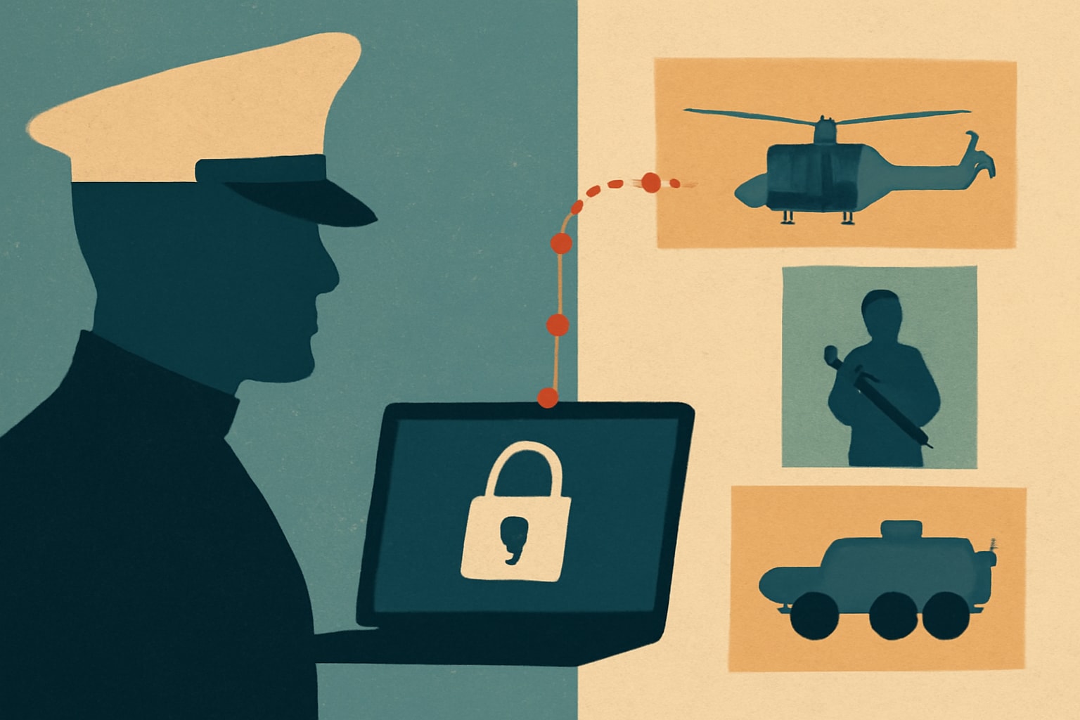 Editorial illustration for: Marine Corps Expands Maven Smart System Account Access Across Its Enterprise