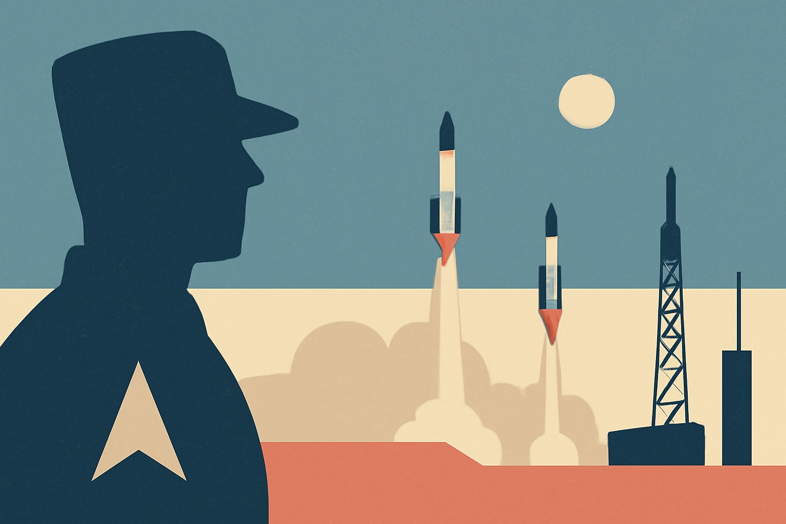 Editorial illustration for: Space Force Aims for Third Launch Range by 2030 to Boost Launch Capacity