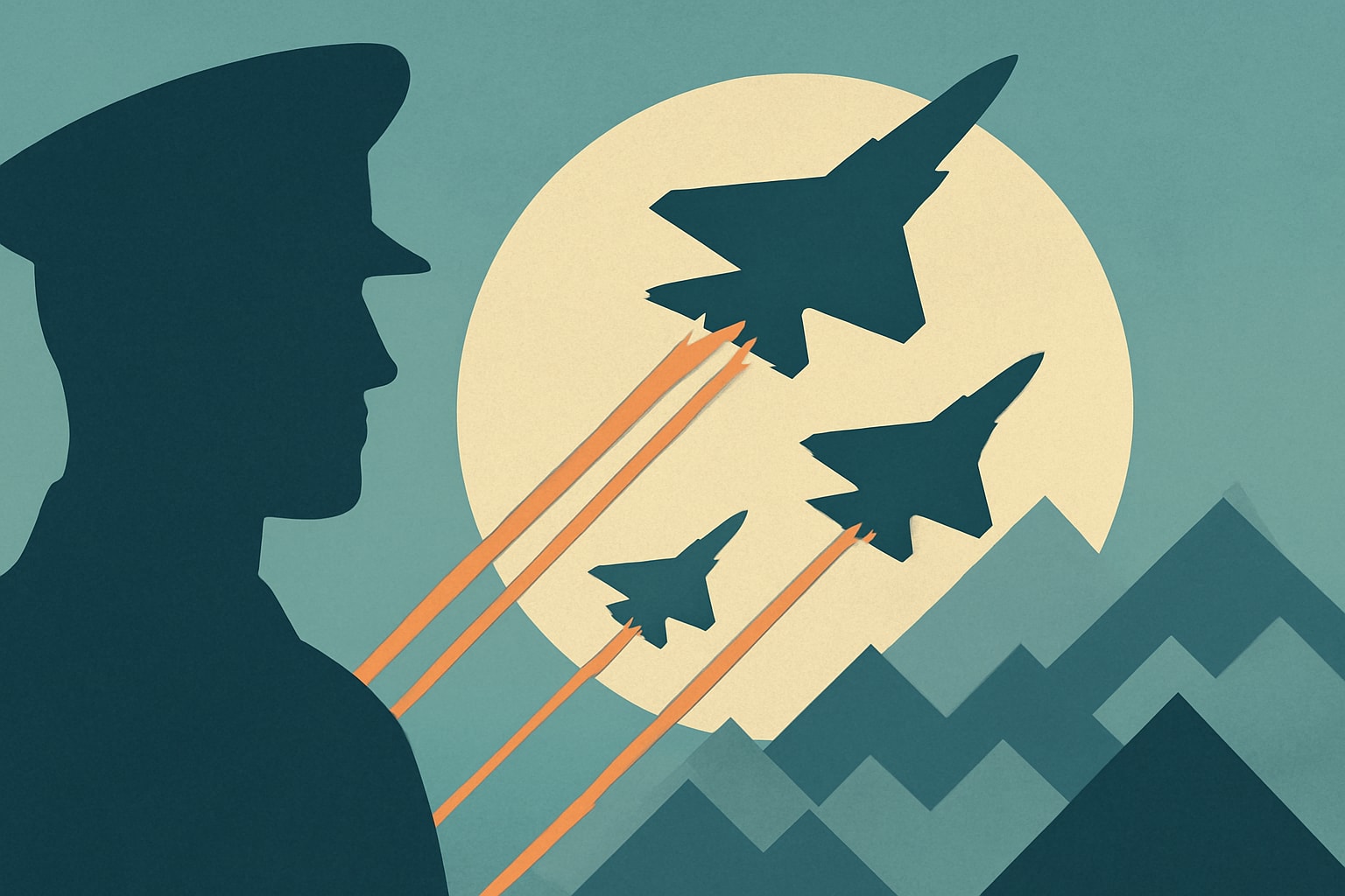 Editorial illustration for: US Air Force Plans for 1,509 Combat-Coded Fighters by 2035
