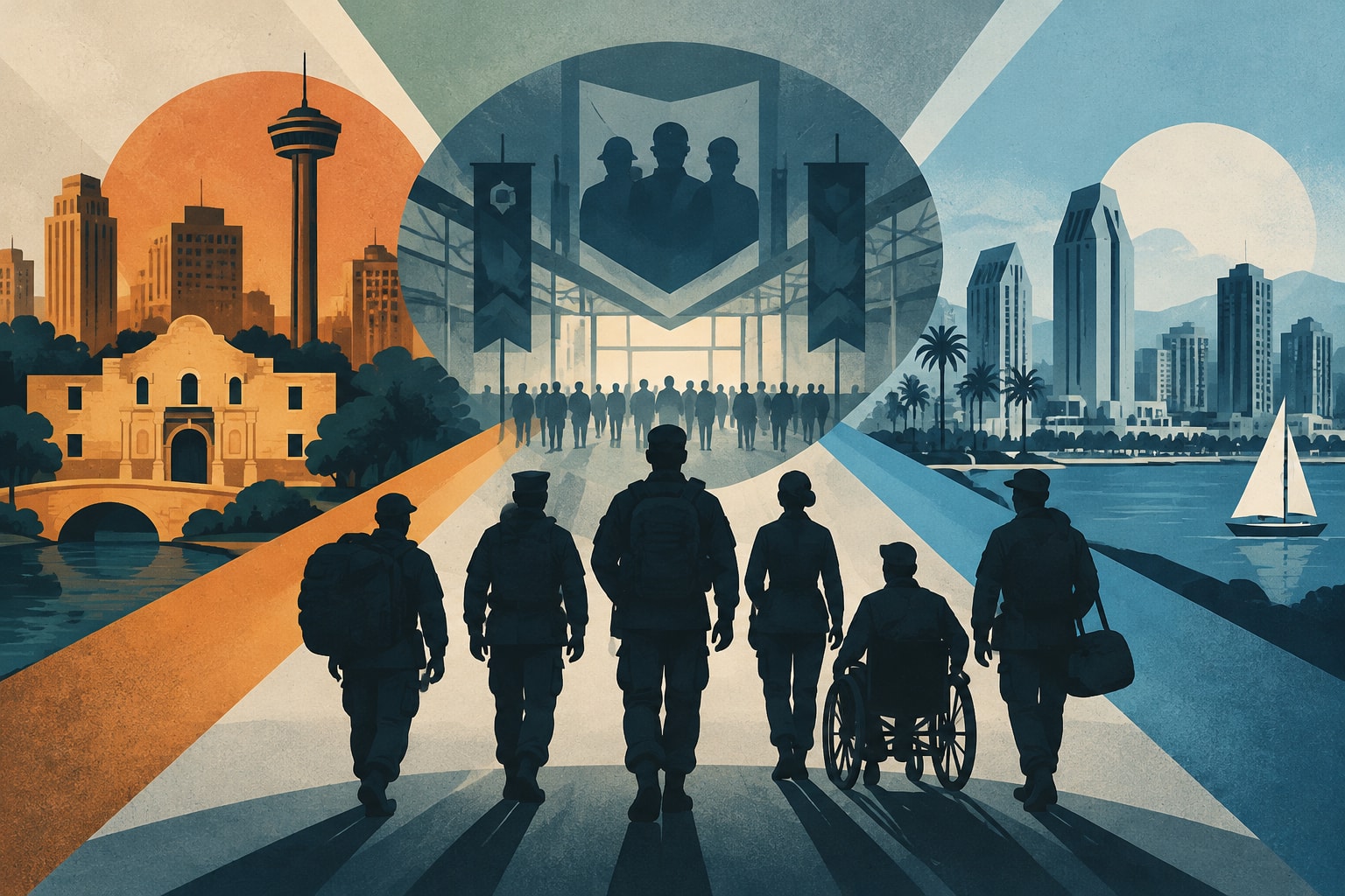 Editorial illustration for: Military Con 2027: San Antonio and San Diego Events Announced