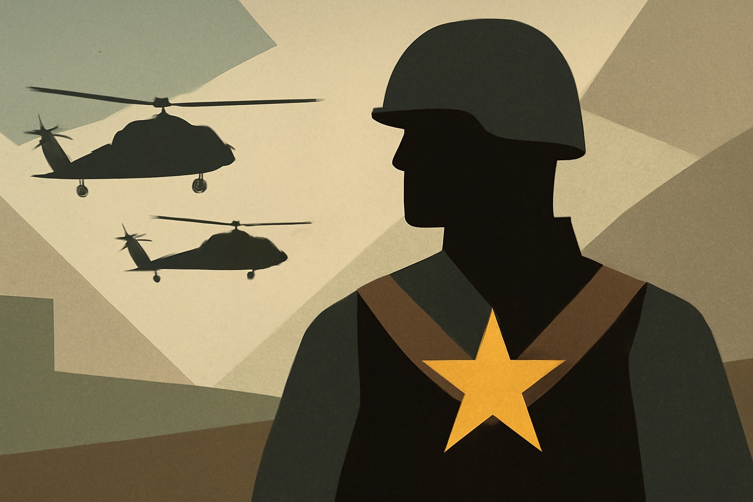Editorial illustration for: 75th Ranger Regiment Wins Sixth Straight Best Ranger Competition