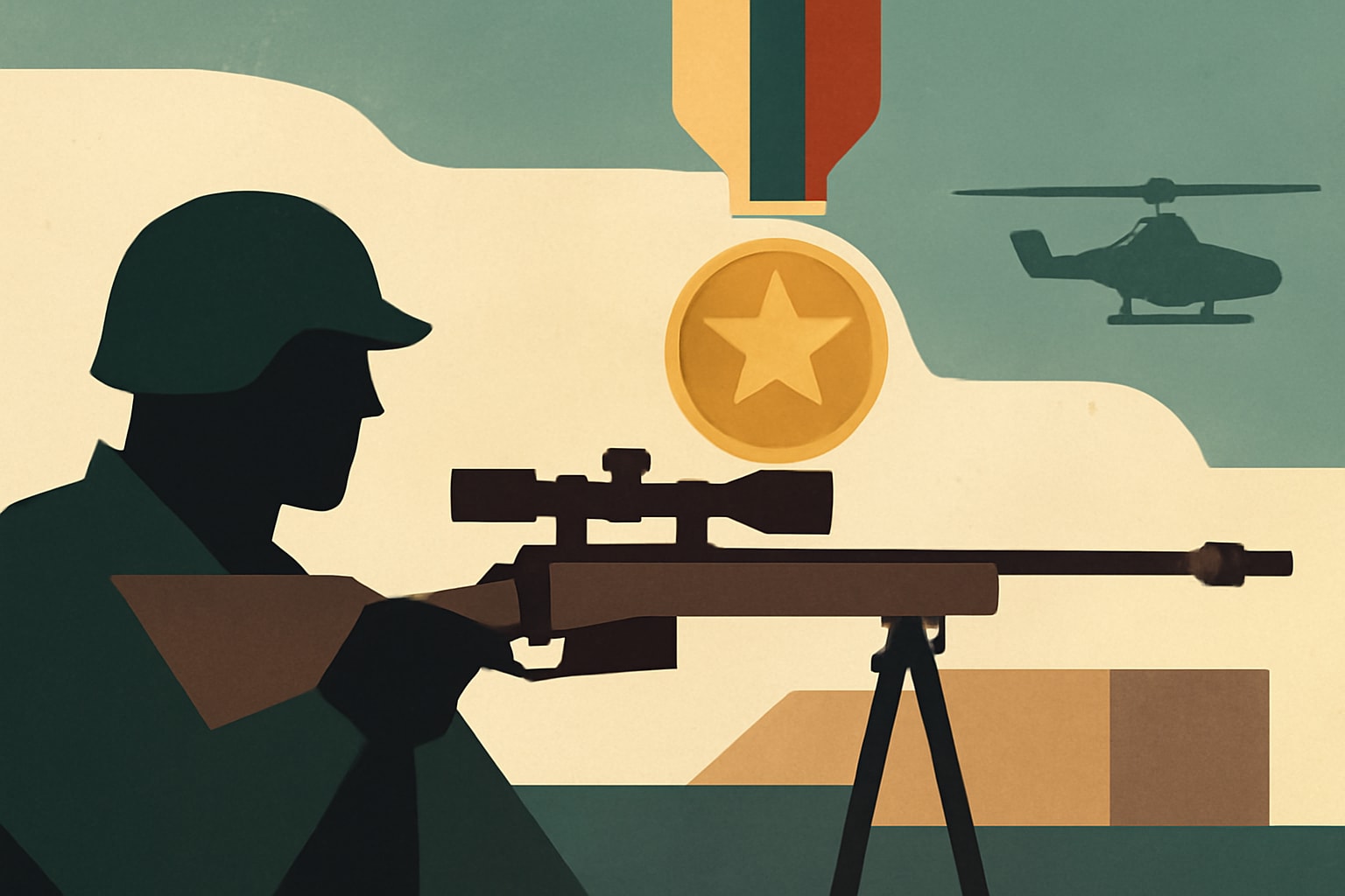 Editorial illustration for: Marine Snipers Secure Victory at International Sniper Competition