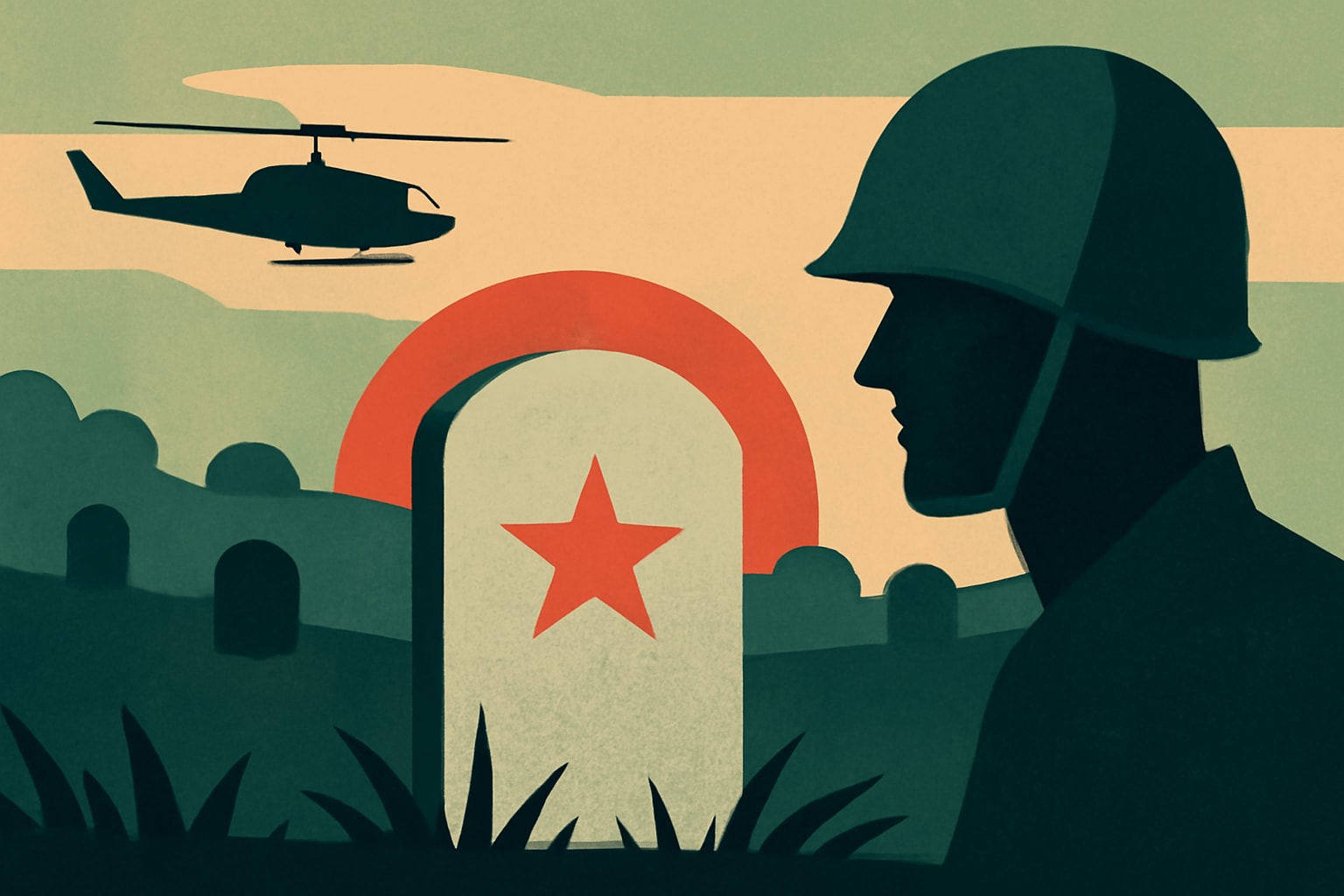 Vietnam Veteran's Gravestone: A Stark Reminder of War's Enduring Toll