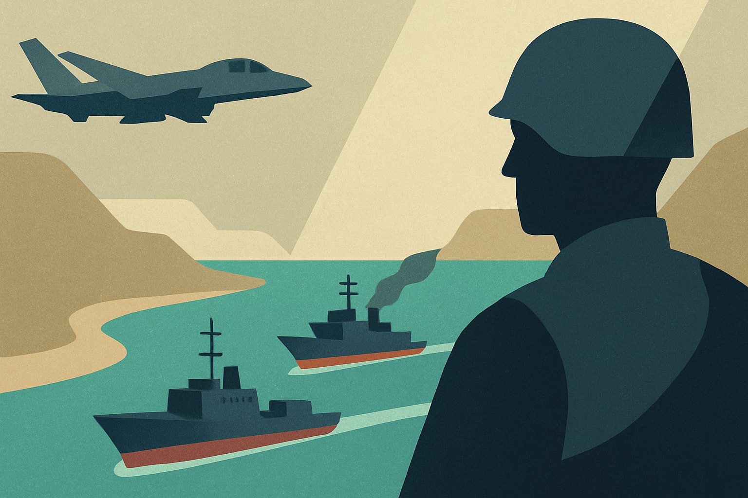 USAF Conducts Defensive Overwatch as Ships Transit Strait of Hormuz